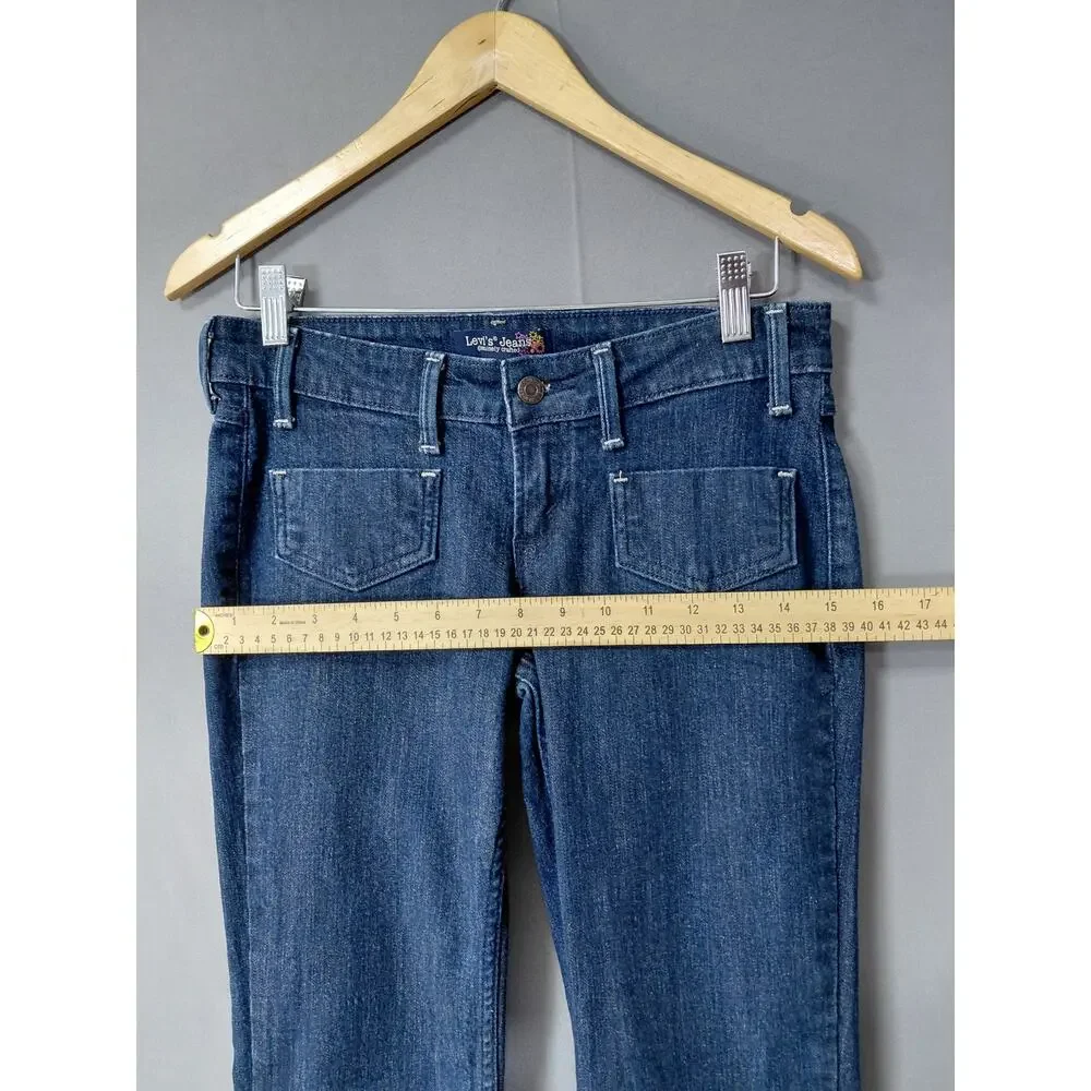 Levi's Blue Genuinely Crafted Stretch Jeans Women Size 9M